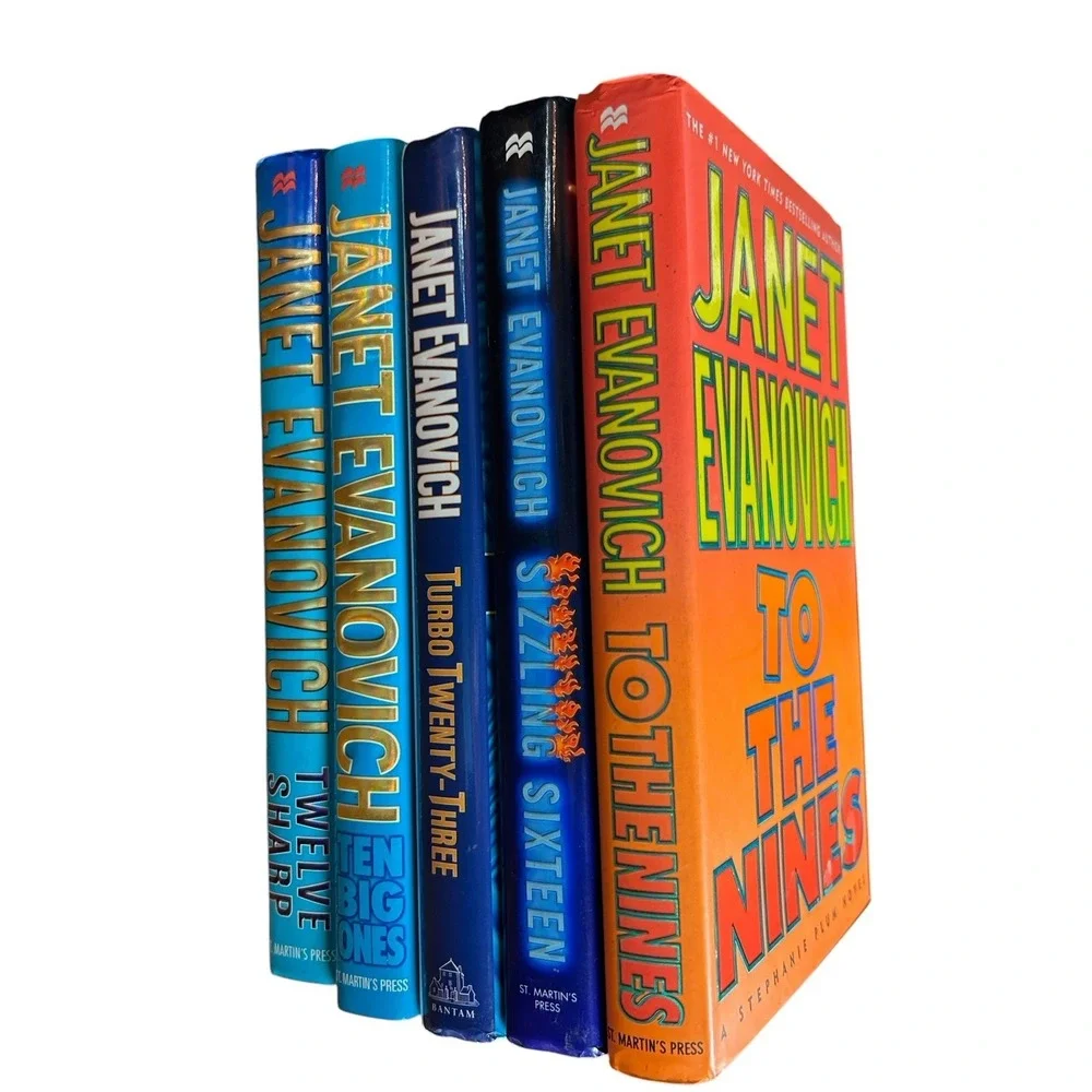 Janet Evanovich Books Stephanie Plum Series Hardcovers Lot of 5 Novels